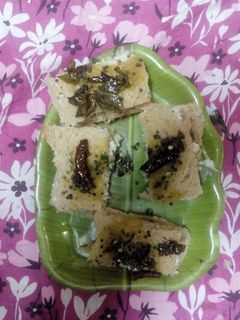 ব্রেড ধোকলা (Bread dhokla recipe in Bengali) রেসিপির প্রধান ছবি