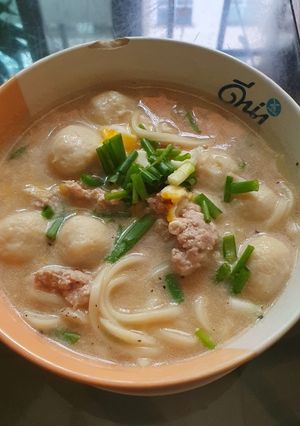รูปของ อุด้งหมูสับ