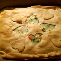 A picture of Chicken Pot Pie.