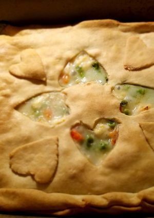 A picture of Chicken Pot Pie.