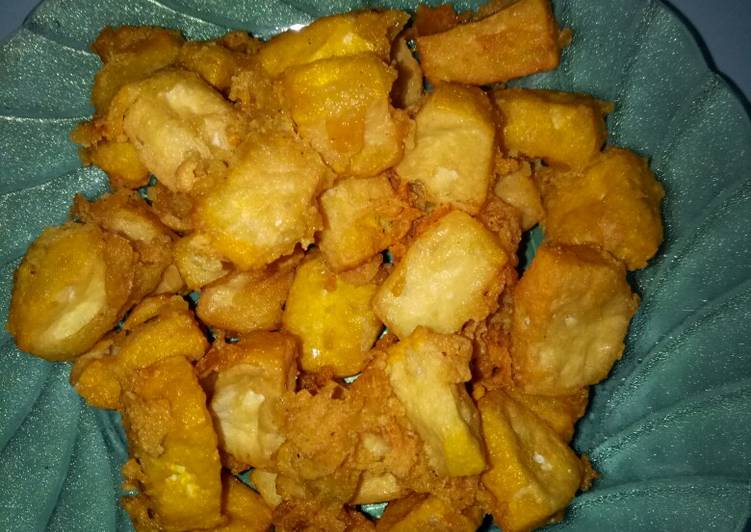 Tahu crispy simple