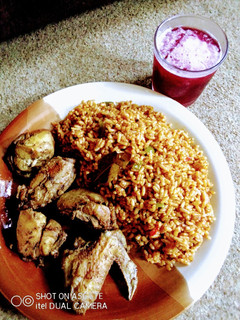 A picture of RedGreen Jollof Rice.