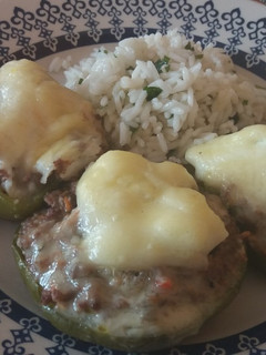 Una foto de Zapallitos rellenos