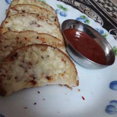 A picture of Garlic bread.