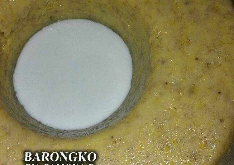 Barongko Pisang Ambon