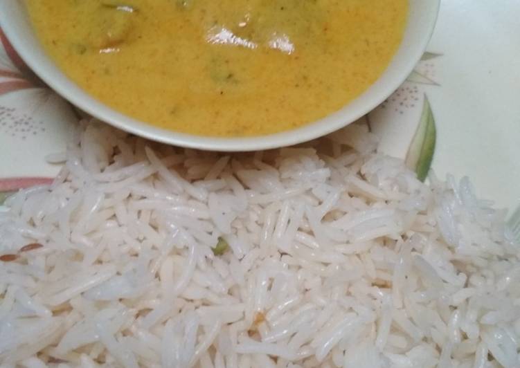 Steps to Prepare Speedy Kadhi with rice