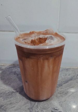 Foto resep Es Coklat panjang umur khas Surabaya