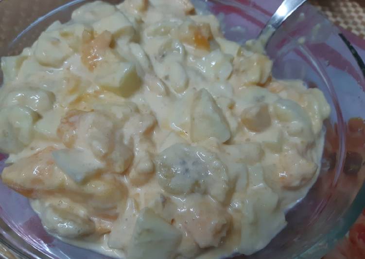 Recipe of Any-night-of-the-week Cream fruit chat