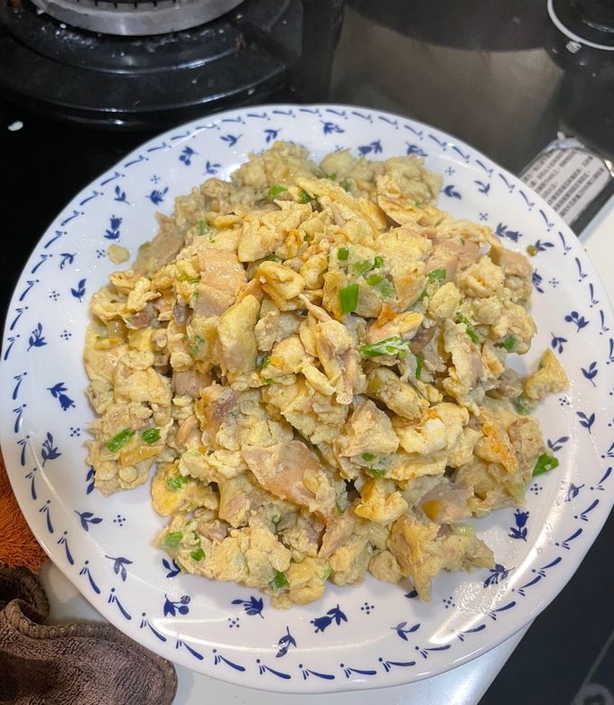 鮪魚蔥蛋 的食譜成品照片