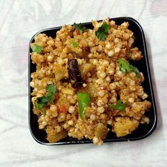 A picture of Sabudana Khichdi.
