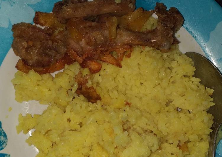 Nasi kuning magiccom