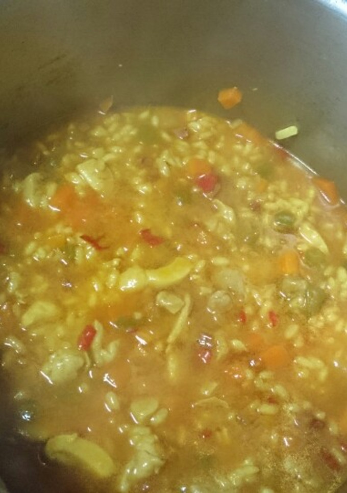 Una foto de Arroz Caldoso