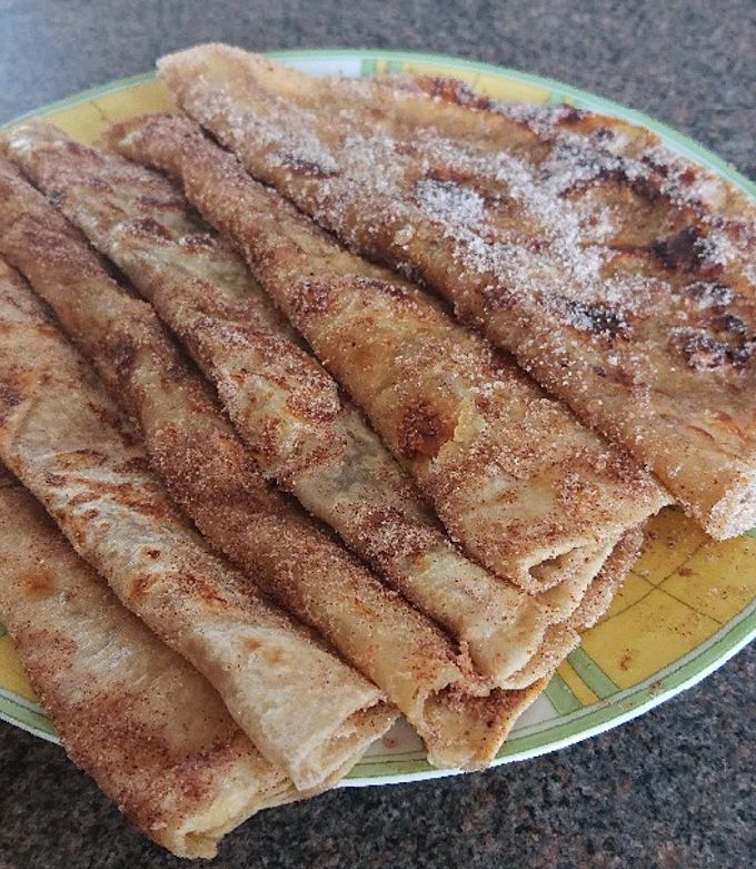 A picture of Tortilla French Toast.