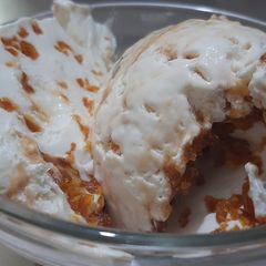 A picture of Praline crunch ice cream recipe❤❤🥰(Iftar Special).