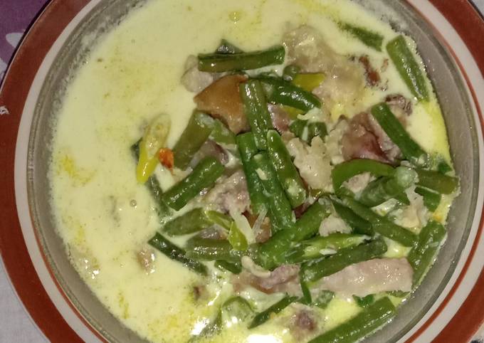 Tetalan Sapi Santan Cabe Hijau