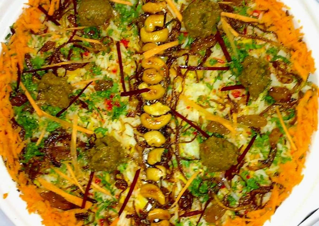 Shahi Soya Chunk Biryani
