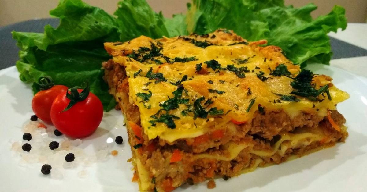 Лист Лазаньи Фото Готовый