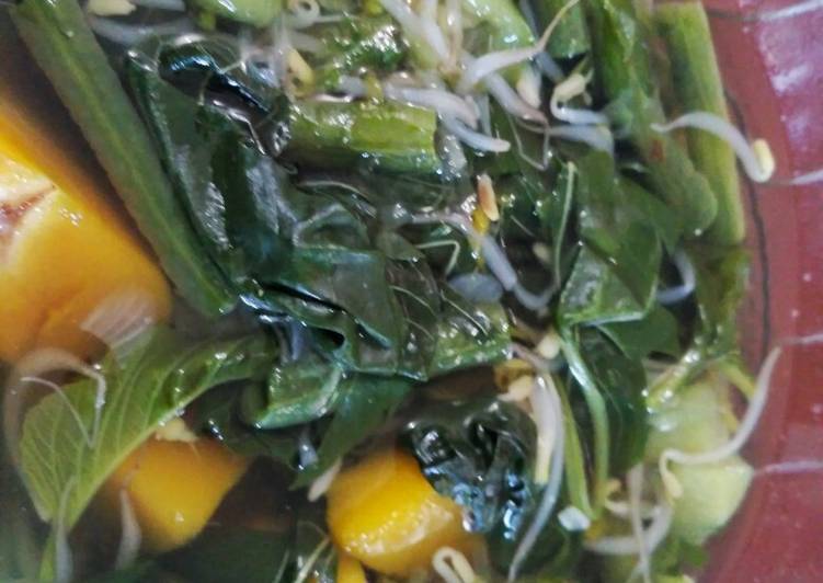 Resep: saat makan malamSayur Bening Bayam