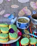 Galletitas de naranja con glasé de yerba mate🧉