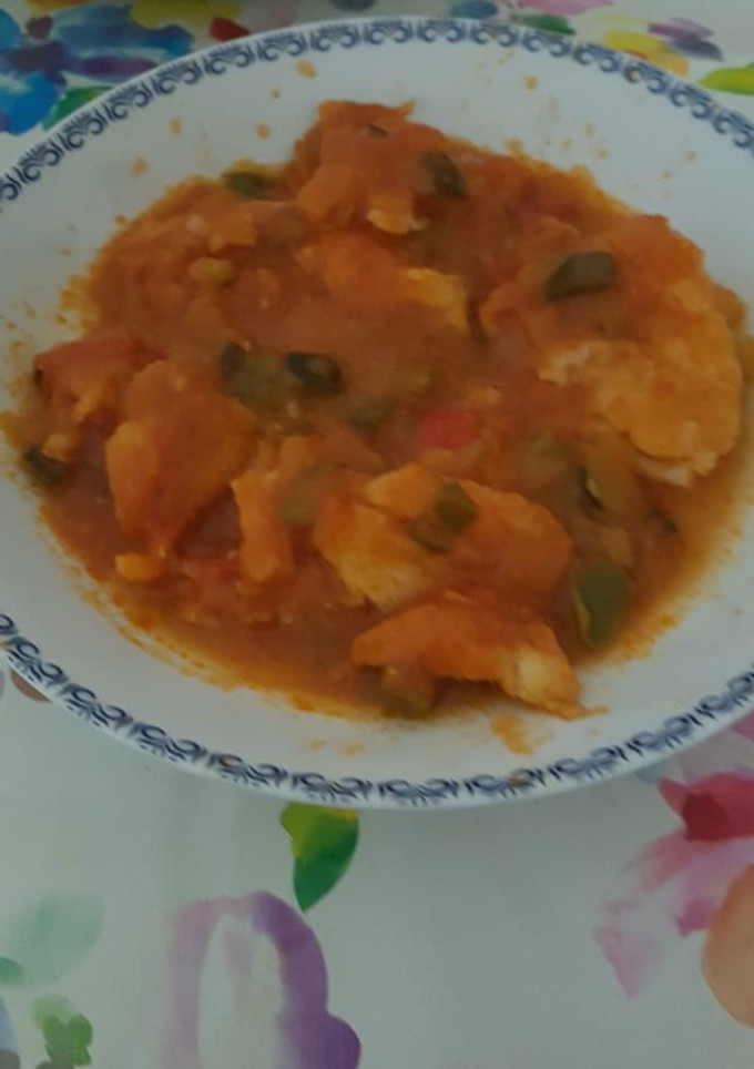 Una foto de Migas de bacalao