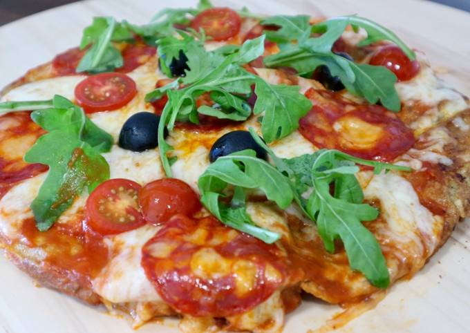 Tortipizza sin horno y con masa crujiente Receta de RecetasPorUnTubo-  Cookpad
