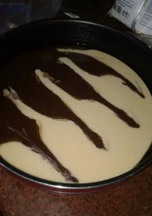 صورة لوصفة كيك التايجر 😋💋