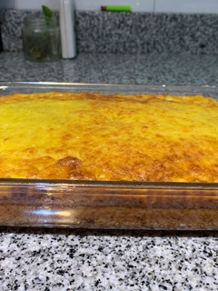 Una foto de Chipa Guazú (Tarta de Choclo)