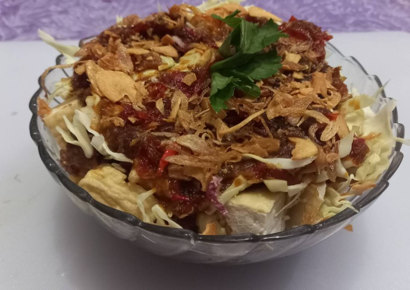 Tahu sambal kecap