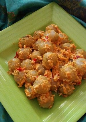 Foto resep Cilok sambel telur