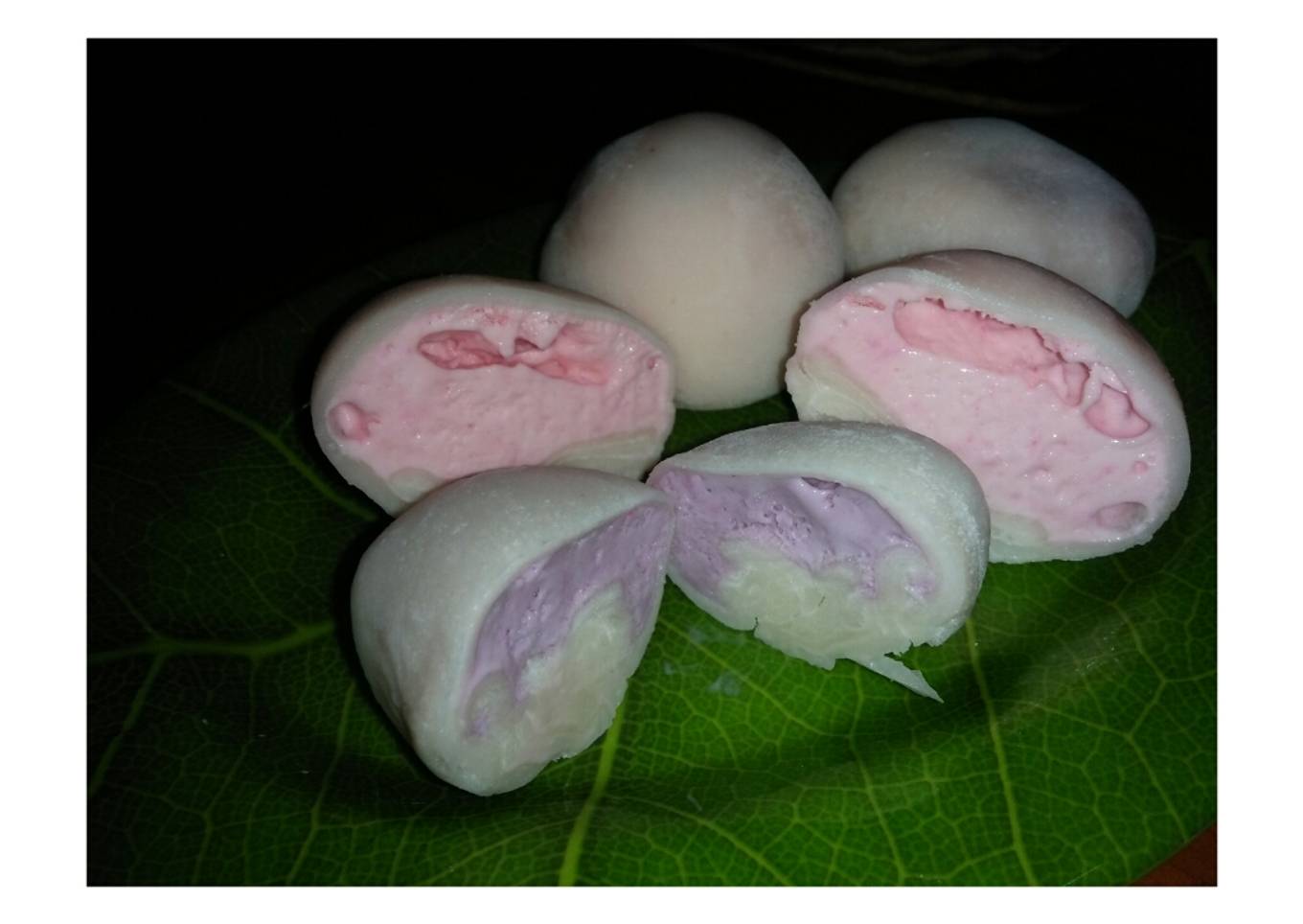 Resep Moci isi #eskrim