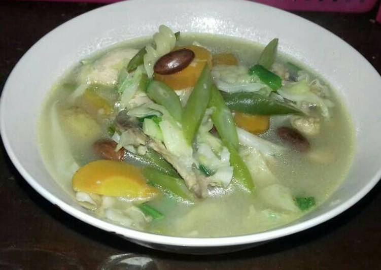 Resep Sop ayam dan macaroni, Menggugah Selera