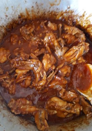Una foto de Alitas de pollo a la diabla suprema
