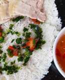 Bánh hỏi thịt heo