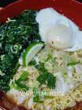 Mie Rebus Bayam
