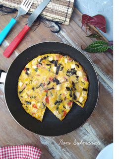 Foto resep Omelette Telur Sayur