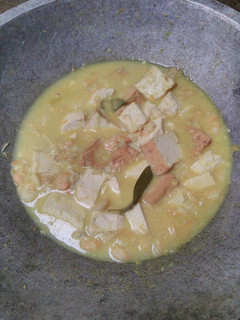 Foto resep Udang kuning tahu