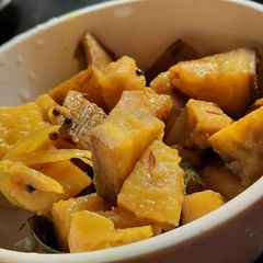 A picture of Raw banana fry | palya | sabji.