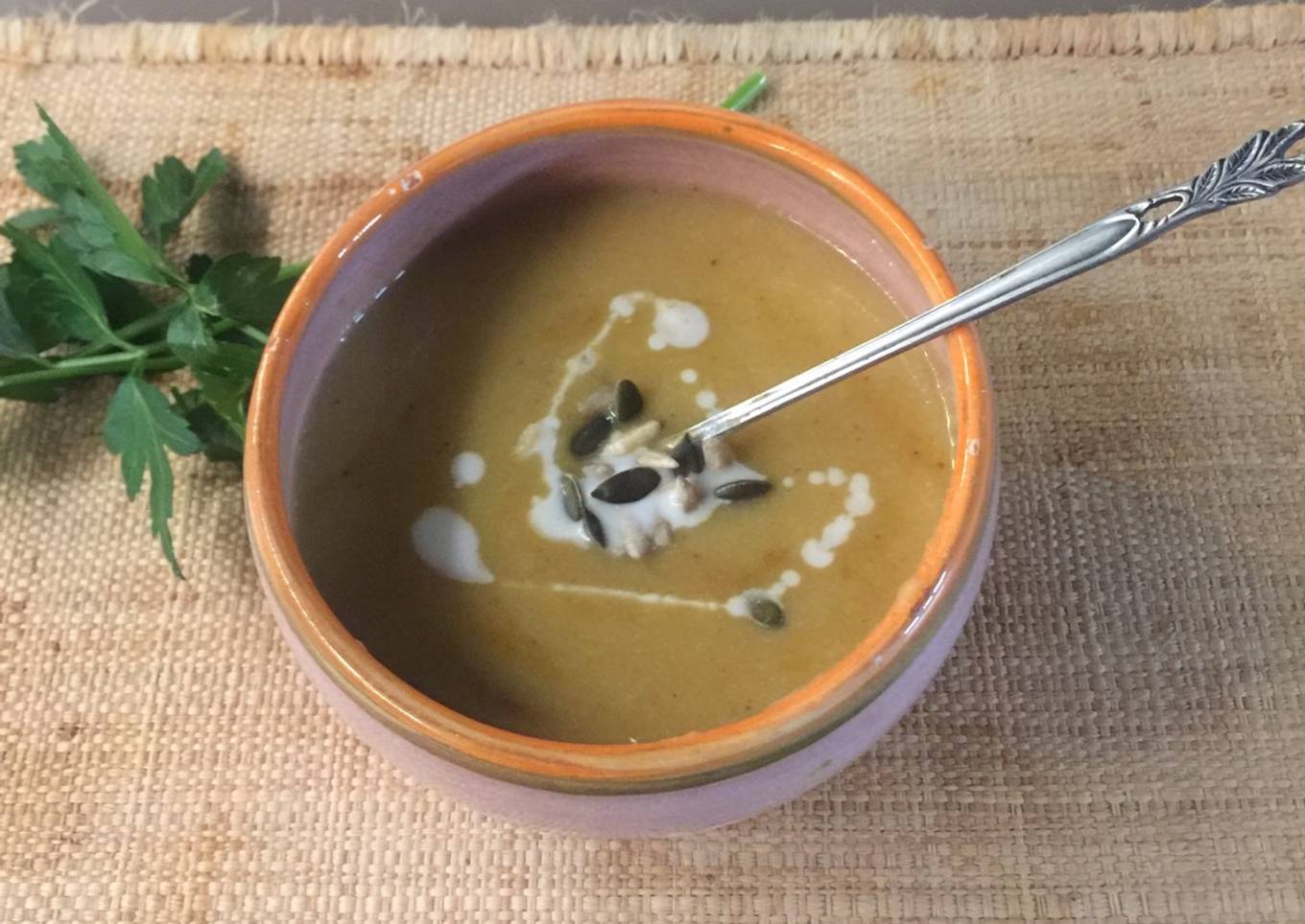 Velouté 3 C (carotte/chou-fleur /cumin)