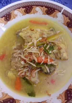 Foto resep Ikan Kuah Kuning Kenari