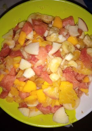 A picture of Fruit salad.