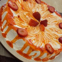 A picture of Three Milk Cake.