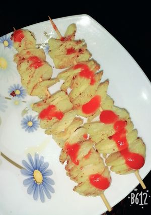 A picture of Spiral Potato Fries.