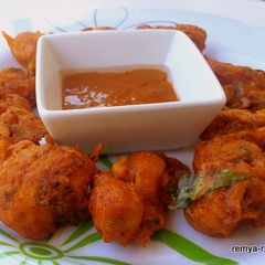 A picture of Chicken Pakoras.