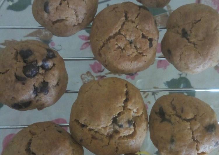 Chewy Chocochips cookies