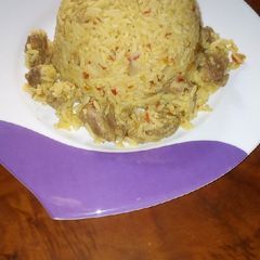 A picture of New egg rice.