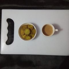A picture of Pea cookies.
