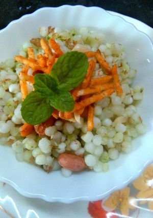 मिन्ट साबूदाना खिचड़ी (Mint sabudana khichdi recipe in Hindi) रेसिपी मुख्य फोटो
