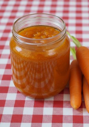 عکسی از دستور مربای هویج 🥕