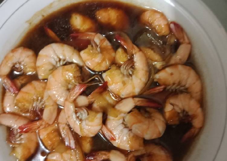 Cara Gampang Menyiapkan Udang kecap Anti Gagal