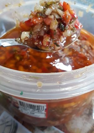 Una foto de Salsa criolla